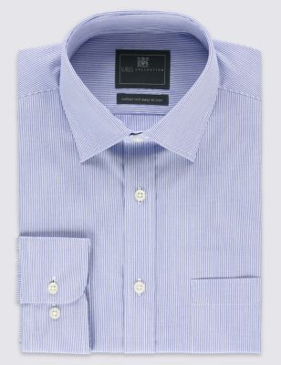 2in Longer Easy to Iron Shirt with Pocket